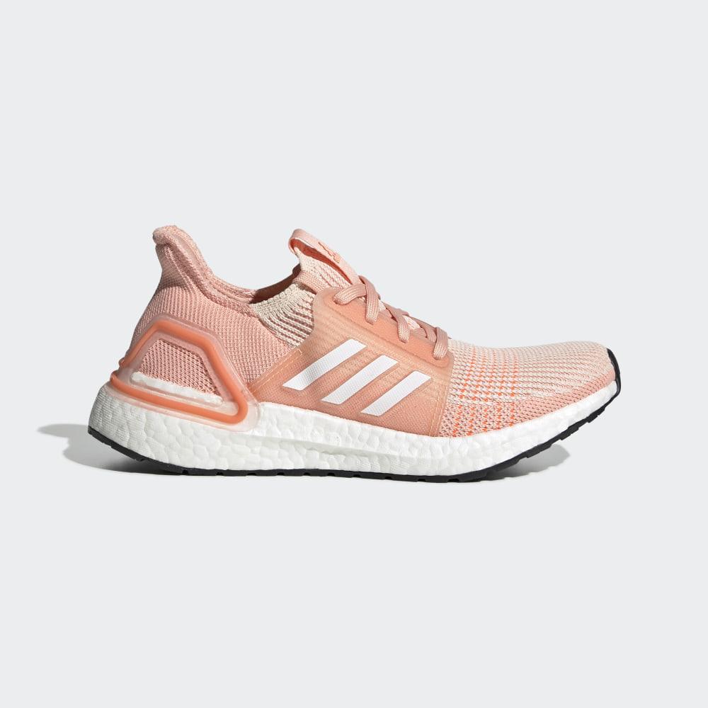 Adidasi Alergare Adidas Ultraboost 19 Dama Romania - Albi/Roz EF0927